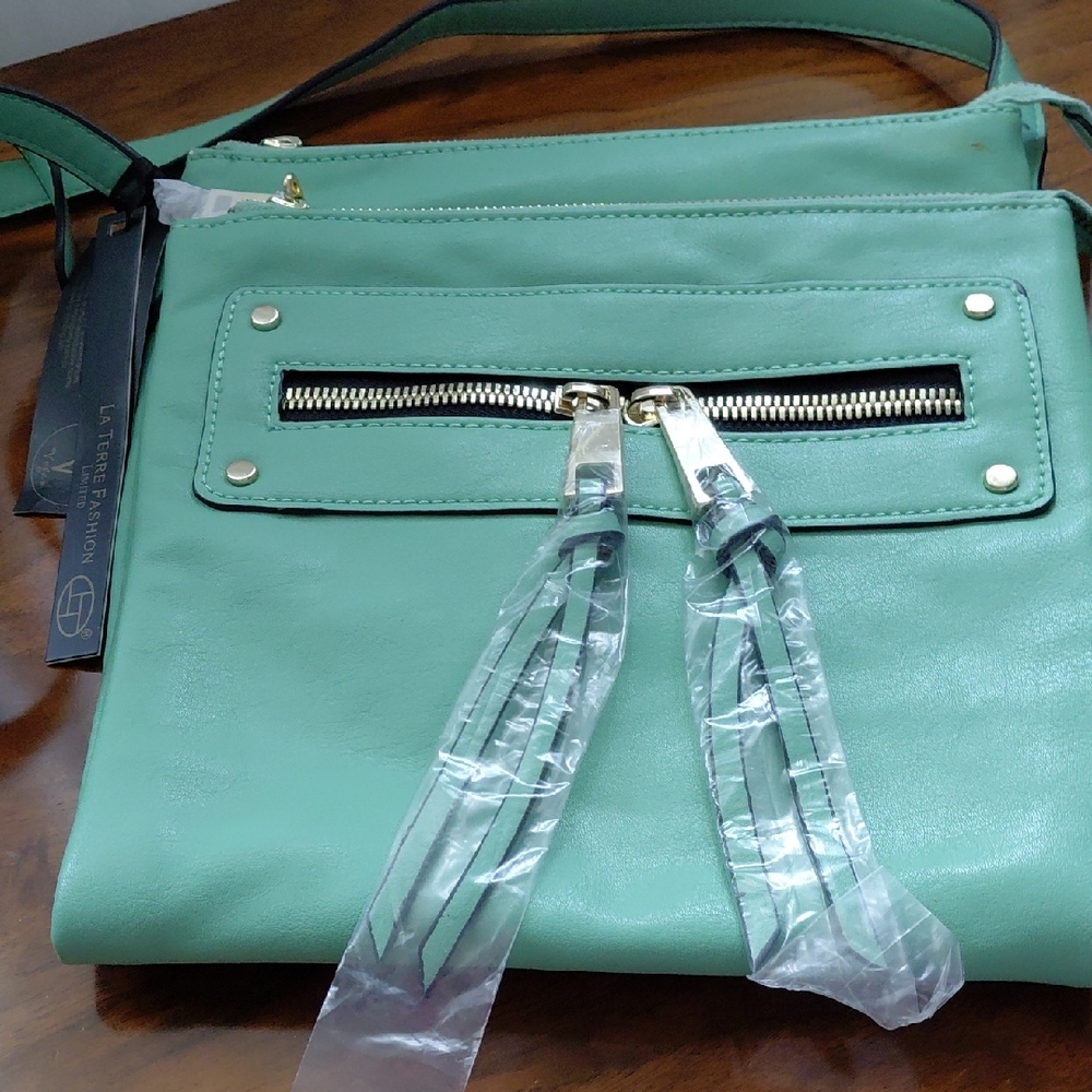 Green Crossbody Bag